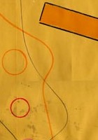 Envelope VI    gesso, tissue & oil crayon on manilla envelope    71.5 x 49.5cm