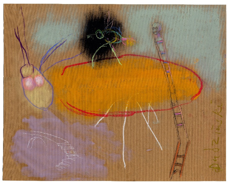Insect killers    1995    oil crayon & pastel    50 x 70cm