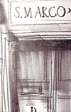 Venetian drawings 4    graphite on paper    30.5 x 24cm