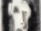 Portrait from pre-memory #4    oil crayon    31 x 24cm